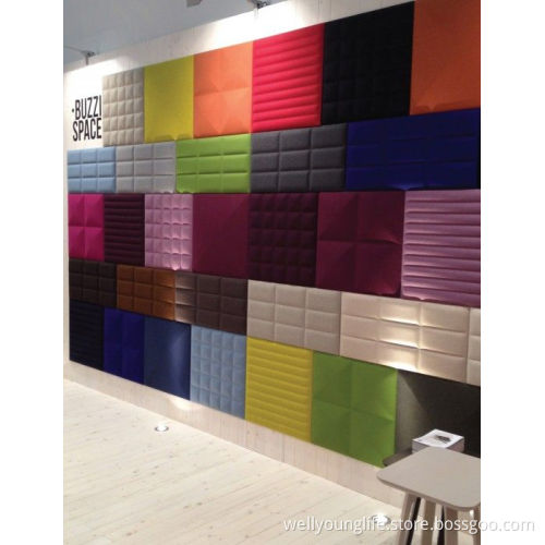 PET fiber panel soundproof foam